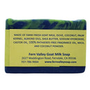 Handmade Goat Milk Soap | Hydrating With Antioxidants | Tropical Coconut & Lime Verbena Scent Bath Soap Fern Valley Soap 