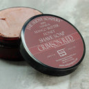 Mango Butter Shave Soap for Shaving, Crimson Red™ with Honey and Rose Clay Shaving Soap The Sudsy Soapery Natural Products, LLC 