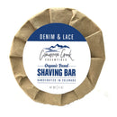 Denim & Lace Organic Shaving Bar Soap 3.2oz Shaving & Grooming Cimarron Creek Essentials Single Bar 
