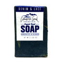 Denim & Lace Organic Bar Soap 5.4oz Bath Soap Cimarron Creek Essentials Travel Bar 