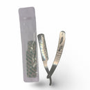 Stainless Steel Shavette/Barber Razor with Blades (Used) Straight Razor My Extras 