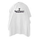 Barbers Cutting Cape Hair Accessories Gentlemen Republic White 