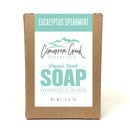 Eucalyptus Spearmint Organic Bar Soap 5.4oz Bath Soap Cimarron Creek Essentials Full Bar 
