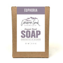 Euphoria Organic Bar Soap 5.4oz Bath Soap Cimarron Creek Essentials Full Bar 