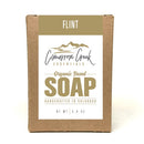 Flint Organic Bar Soap 5.4oz Bath Soap Cimarron Creek Essentials Full Bar 
