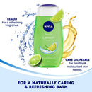 Nivea Body Wash Lemon & Oil Shower Gel - Pampering Care & Refreshing Scent Body Wash Dista 