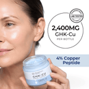 Advanced GHK-Cu Copper Peptide Face Cream 2400mg - by Neurogan Health