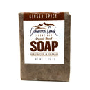 Ginger Spice Organic Bar Soap 5.4oz Bath Soap Cimarron Creek Essentials Travel Bar 