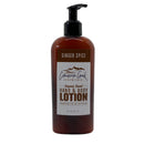 Ginger Spice Organic Hand & Body Lotion Lotion Cimarron Creek Essentials 8oz - Plastic Bottle 