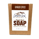 Ginger Spice Organic Bar Soap 5.4oz Bath Soap Cimarron Creek Essentials Full Bar 