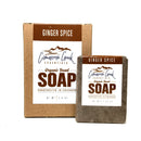 Ginger Spice Organic Bar Soap 5.4oz Bath Soap Cimarron Creek Essentials 
