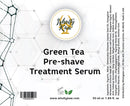 Green Tea Pre-Shave Treatment Serum Pre-Shave WhollyKaw 