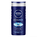 Nivea Men Cool Kick Shower Gel Body Wash Dista 250 ml 