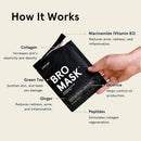Bro Mask - Hydrogel Sheet Mask (4 Pack) Face Care JAXON LANE 