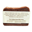 Natural Goat Milk Soap | Exfoliating Body Bar | Humboldt Scrub Bath Soap Fern Valley Soap 