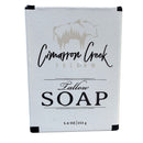 Unscented Grass-Fed Beef Tallow Soap Bath Soap Cimarron Creek Essentials 