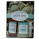 Time for You Gift Set Bath Soap Cimarron Creek Essentials Eucalyptus Spearmint 