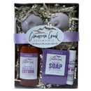 Time for You Gift Set Bath Soap Cimarron Creek Essentials Lavender 