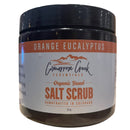 Orange Eucalyptus Organic Salt Scrub Body Wash Cimarron Creek Essentials 22oz 