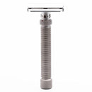 Ambassador XL Adjustable DE Safety Razor (Choose Style) - by Rex Supply Co. Safety Razor Rex Supply Co. Stainless Steel (Matte) 