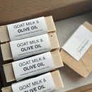 Goat Milk & Olive Oil Bar Soap, Unscented Bath Soap Soaplandia Soap Store 