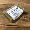 Cool Peppermint Bar Soap, Certified Organic Bath Soap Soaplandia Soap Store 
