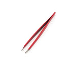 Dural Straight Tweezer Red Grooming Tools Pasteur Pharmacy 