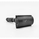 Dural Stanway Black Double Edge Safety Razor + Pouch Safety Razor Pasteur Pharmacy 
