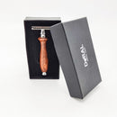 Dural Sheesham Wood Double Edge Safety Razor + Pouch Safety Razor Pasteur Pharmacy 
