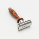 Dural Sheesham Wood Double Edge Safety Razor + Pouch Safety Razor Pasteur Pharmacy 