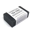 Charcoal Tea Tree Goodness Bar Soap, Certified Organic Bath Soap Soaplandia Soap Store 