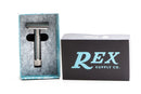 Sentry Slant Stainless Steel DE Safety Razor - Rex Supply Co. Safety Razor Murphy and McNeil Store 