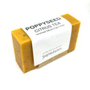 Citrus Poppyseed Bar Soap, Organic Bath Soap Soaplandia Soap Store 