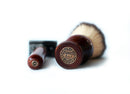 Mahogany Wood Hand Crafted Shave Set with Gunmetal Safety Razor, 26mm Lather Brush, and Matching Shave Stand Shaving Kit CreationsByWill 
