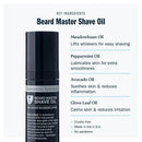 Grooming Lounge Beard Master Shave Oil Shaving Cream Grooming Lounge 