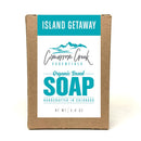 Island Getaway Organic Bar Soap 5.4oz Bath Soap Cimarron Creek Essentials Full Bar 