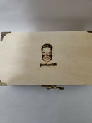 Old Nick/Devil Head Shaving Brush Resin Hand Painted Synthetic Knot (pre owned) Shaving Brush Ice Shave 