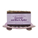 Handmade Goat Milk Soap | Moisturizing Lavender and Black Amber Bath Soap Fern Valley Soap 
