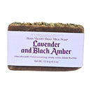 Handmade Goat Milk Soap | Moisturizing Lavender and Black Amber Bath Soap Fern Valley Soap 
