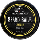 Leather Beard Balm Beard Balms & Butters Prohibition Soap 