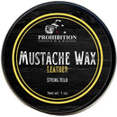 Leather Mustache Wax Beard & Mustache Wax Prohibition Soap 