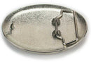 Cut Out Star Belt Buckle - Red - by Mascorro Leather