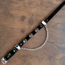 Boot Chain with 3 Buffalo Nickel Conchos One Pair - by Mascorro Leather