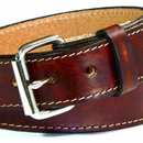 Antique Finish Heavy Duty Work Belt - by Mascorro Leather