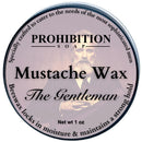 The Gentleman Mustache Wax Beard & Mustache Wax Prohibition Soap 
