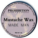 Made Man Mustache Wax Beard & Mustache Wax Prohibition Soap 