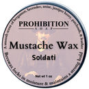Soldati Mustache Wax Beard & Mustache Wax Prohibition Soap 
