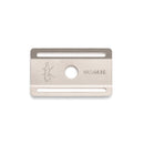 Masamune Closed Comb - by Tatara Razors Razor Parts Tatara Razors Stainless Steel (Matte) 