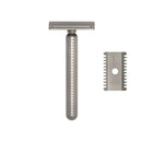 Masamune Titanium Safety Razor (Matte with Dual Combs) - by Tatara Razors Safety Razor Tatara Razors 