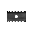 Masamune Open Comb - by Tatara Razors Razor Parts Tatara Razors Stainless Steel (Dark) 